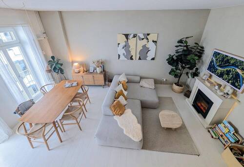 Altbaucharme meets Loftfeeling - 3,5 Zimmer DG Maisonette im Samariterkiez mit Balkon