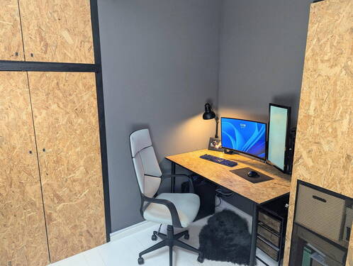 Arbeitszimmer mit Oberlicht - 