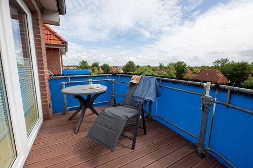 Balkon - 3 Zimmer Etagenwohnung in Wurster Nordseeküste