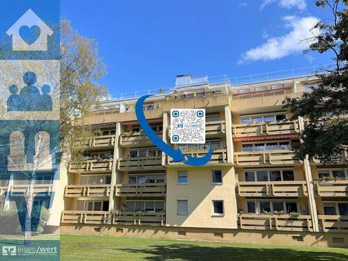 Ansicht des Mehrfamilienhauses in Gröbenzell - Familienwohnung in zentraler Lage von Gröbenzell