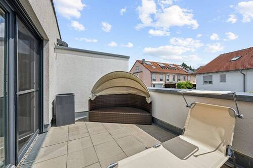 Großzügige Dachterrasse - 