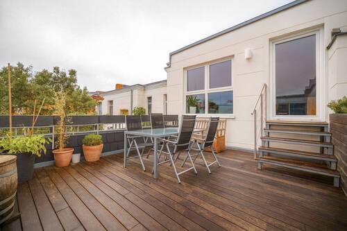 Uneinsehbare Süd-Dachterasse - 