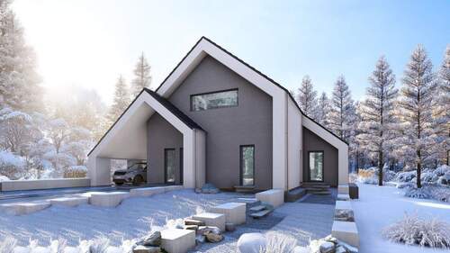 Ansicht Eingang - Modernes Wohnen mit Stil und Komfort