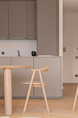 Kitchen and Dining Area - Etagenwohnung mit 69,50 m&sup2; in Frankfurt am Main zur Miete