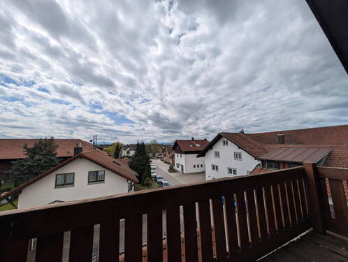 Blick vom Balkon - 