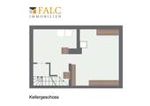 Keller möblierter Grundriss - 
