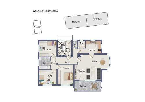 Bild 4 - Etagenwohnung mit 108,00 m² in Hohberg zum Kaufen