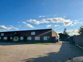 Front - Werkstatt oder Lagerfläche mit Büro im Reeser Industriegebiet