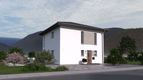 Ansicht Eingang - Einfamilienhaus mit 124,80 m² in Wartenberg-Rohrbach zum Kaufen