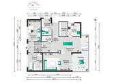 Grundriss Erdgeschoss mit Zwischengeschoss - 