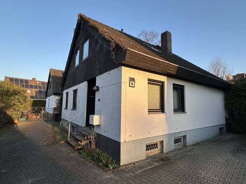 02 Nord-West Ansicht - 4 Zimmer Einfamilienhaus zum Kaufen in Berlin