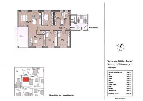 Wohnung 01.jpg - Reihenendhaus mit 142,20 m&sup2; in Wangen im Allgäu zum Kaufen