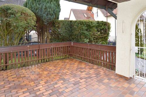 Terrasse mit Zugang Garten - 