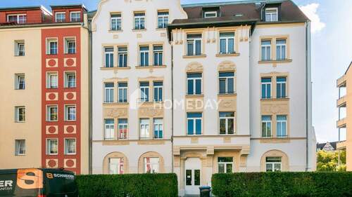 Außenansicht 1 - Altbaucharme: 2-Zimmer-Wohnung mit ca. 43 Quadratmetern Wohnfläche in gefragter Umgebung