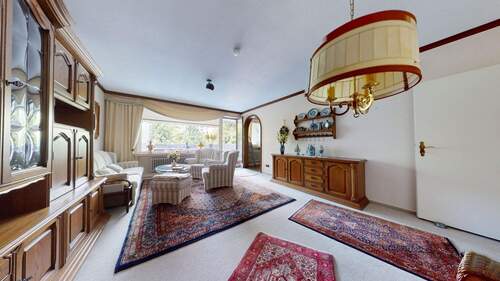 Wohnzimmer - 3 Zimmer Etagenwohnung zum Kaufen in Bremen