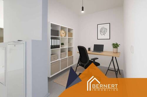 Büro Beispielbild visualisiert - 