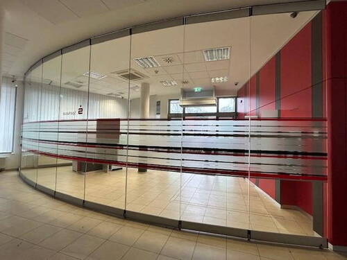 Glasschiebewand Innenbereich - 