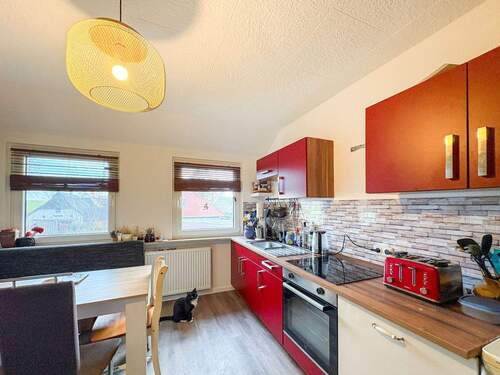 Küche / Dachgeschosswohnung / Altbau - 