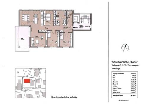 Wohnung 03.jpg - Etagenwohnung mit 140,50 m&sup2; in Wangen im Allgäu zum Kaufen