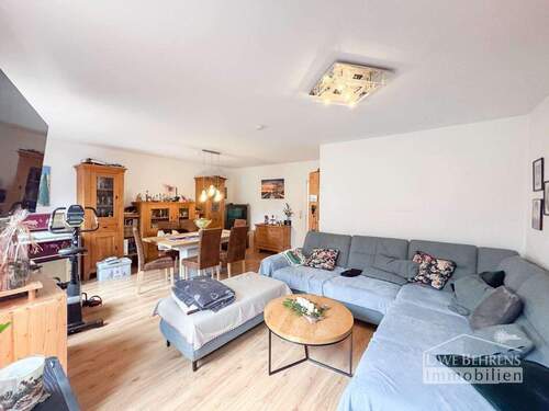 Wohn- und Essbereich - Doppelhaushälfte mit 122,00 m&sup2; in Zeven zum Kaufen