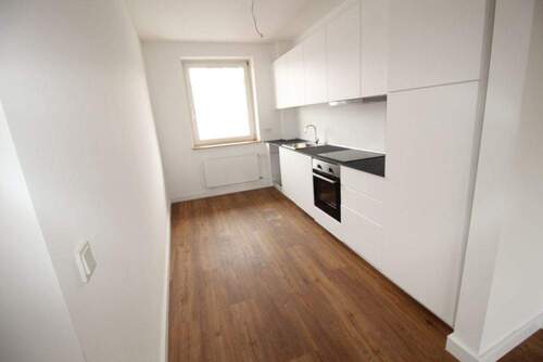 Küche mit Einbauküche - Etagenwohnung mit 83,00 m&sup2; in Glücksburg zur Miete