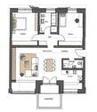 Grundriss Wohnung - 