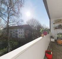 Zwei Balkone, viel Licht, Mauritz und bald frei! - Münster