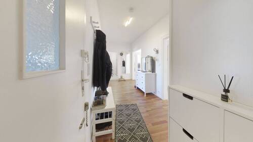 Eingang Flur - 3 Zimmer Etagenwohnung zum Kaufen in Münster