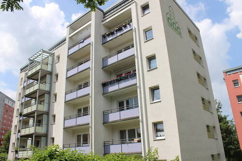 Hausansicht - 1-Raum-Wohnung in schöner Wohnlage