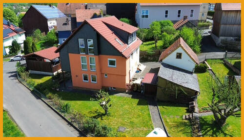Westansicht - 8 Zimmer Mehrfamilienhaus, Wohnhaus in Schwalmtal