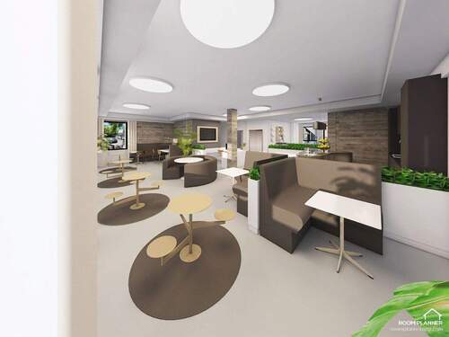 Visualisierung Aufenthaltsraum - Büro in Köln