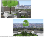 Visualisierung Dachterrasse - 
