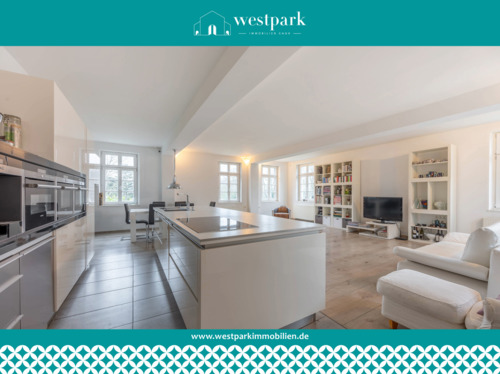 Küche - Maisonettewohnung - Denkmalgeschütztes Anwesen in idyllischer Lage von Duisburg-Friemersheim