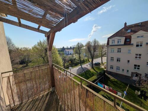 Balkon - WOHNEN AM ZWENKAUER SEE 3-Raum-Wohnung mit Balkon und Tageslichtbad