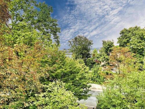 Ausblick vom Balkon - 