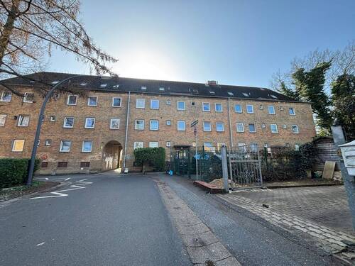 Frontansicht - Etagenwohnung mit 44,00 m&sup2; in Hamburg zum Kaufen