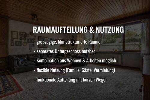 Raumaufteilungh - 