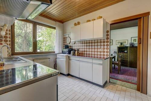 Küche , Tür zum Esszimmer - 