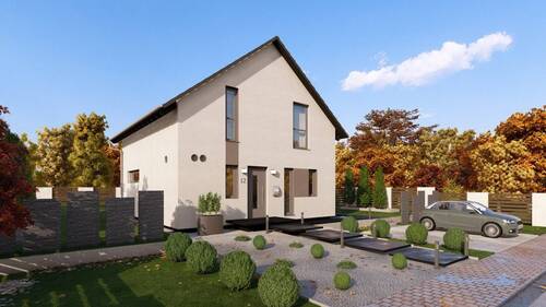 Ansicht Eingang - 5 Zimmer Einfamilienhaus in Wadern