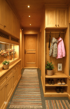 Garderobe - 3 Zimmer Etagenwohnung in Hausham