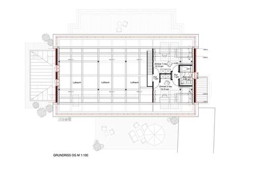 2 Schlafzimmer statt Galerie - 