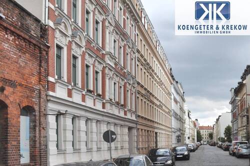 Straßenzug - 2 Zimmer Etagenwohnung zur Miete in Leipzig / Plagwitz