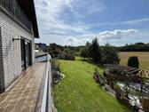 Balkon nach Süden - 7 Zimmer Einfamilienhaus in Bünde