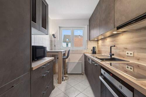 Küche - Etagenwohnung mit 96,10 m&sup2; in Stutensee / Spöck zum Kaufen