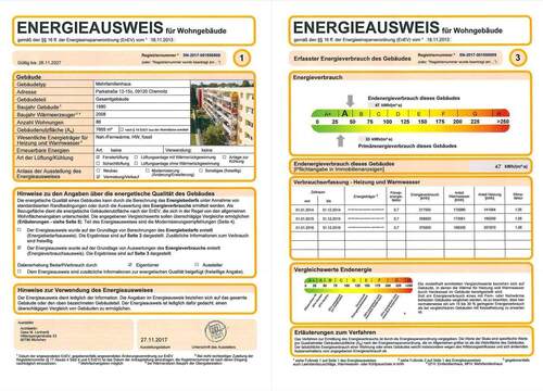 Energieausweis - 