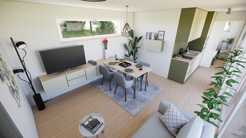 Interieur olivgrün - Wohnen_Küche - 