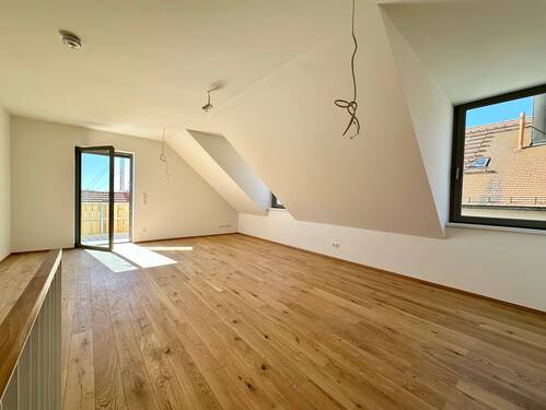 Wohnbereich.jpg - Neubau...! Modern geschnittene 3-Zimmer-Maisonettewohnung mit Balkon auf Gut Deutschhof...!