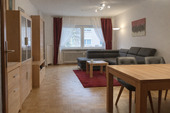 Wohn- und Esszimmer - Gepflegte und modernisierte 3-Zi.-WHG mit Balkon, Garage und zusätzlichem Mansardenzimmer in Altrip