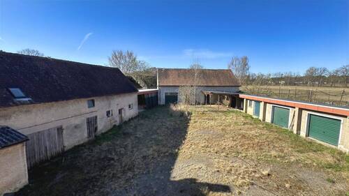 Ansicht vom Hof - 7 Zimmer Einfamilienhaus in Lohsa