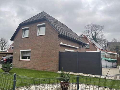 Rückansicht - 4 Zimmer Einfamilienhaus zum Kaufen in Schortens